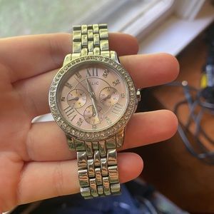 Relic Rose Gold And Silver Watch 